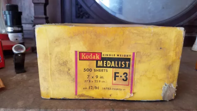 Expired Darkroom Kodak Medalist  Print Paper 8x10  250 Sheets