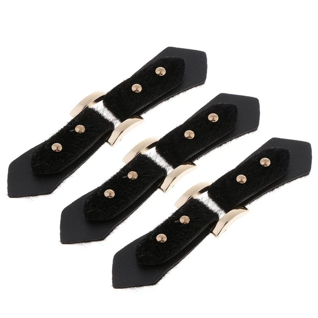 3 Sets Schwarz  Knebelverschluss Knopf Mantel Jacke Duffle für DIY