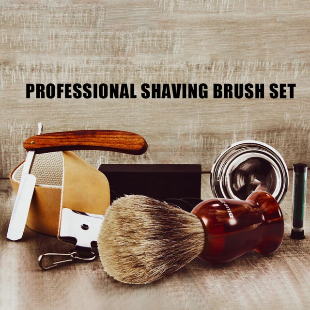 Brush Curly Hair Shaving Brush Stand Shave Brushes Men Beard Durag Men Care