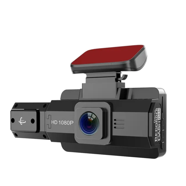 Dual Lens 3in Car DVR Dash Cam Video Recorder Front Inside Camera Night Vision