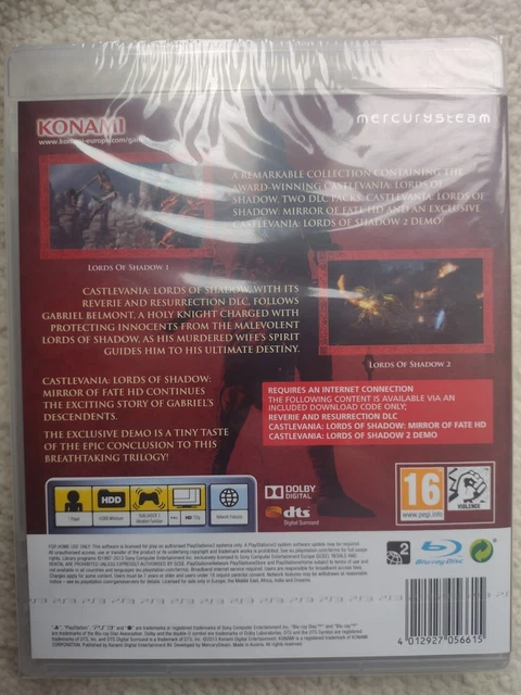 Castlevania Lords of Shadow Collection, PS3, NUOVO, SIGILLATO versione pal 4