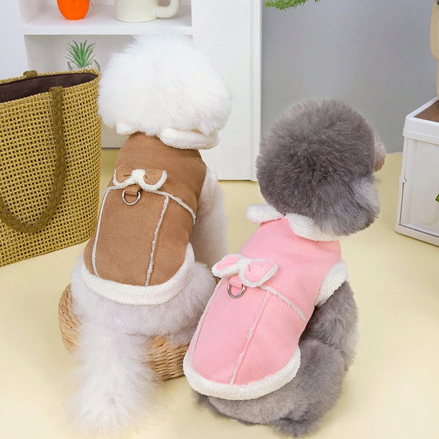 Puppy Cotton Winter Warm Jacket Pet Dogs Clothes for Small Medium Dogs Cats Soft