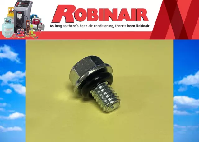 Robinair Vacuum Pump Drain Plug, Model 15150, 15300, 15500, 15800 VacuMaster