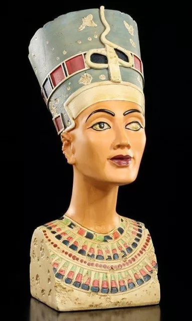 Nofretete Büste 32 cm - Figur Ägypten Deko ägyptisch Nefertiti