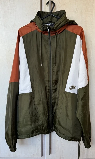 NIKE OFFICIAL RE ISSUE 89 Wind Jacket AQ1890 White Red Size S Some Damages 39.99 PicClick UK