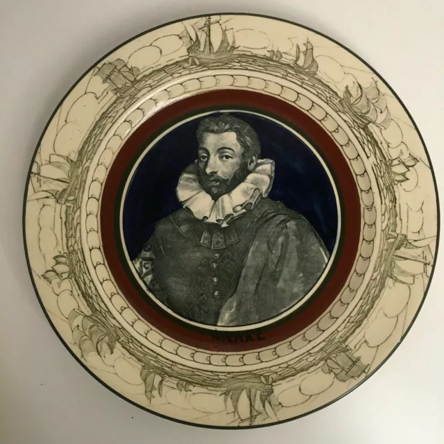 VERY RARE Vintage Royal Doulton Sir Francis Drake Collector's Plate