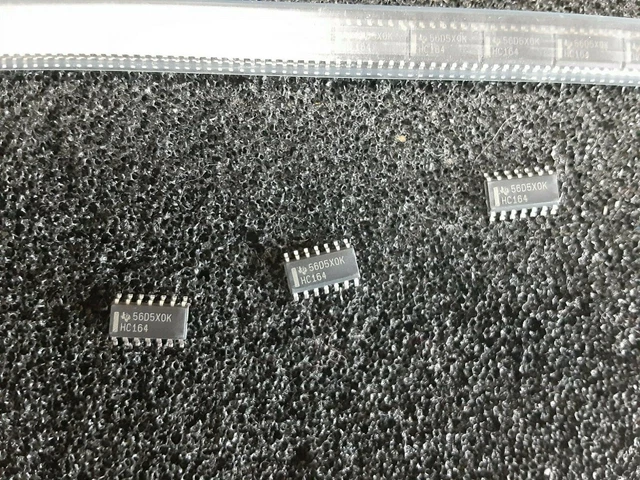 SN74HC164D CMOS Ic Shift Register Simple 8-Bit Serial Parallèle 14-Pin Soic (45)