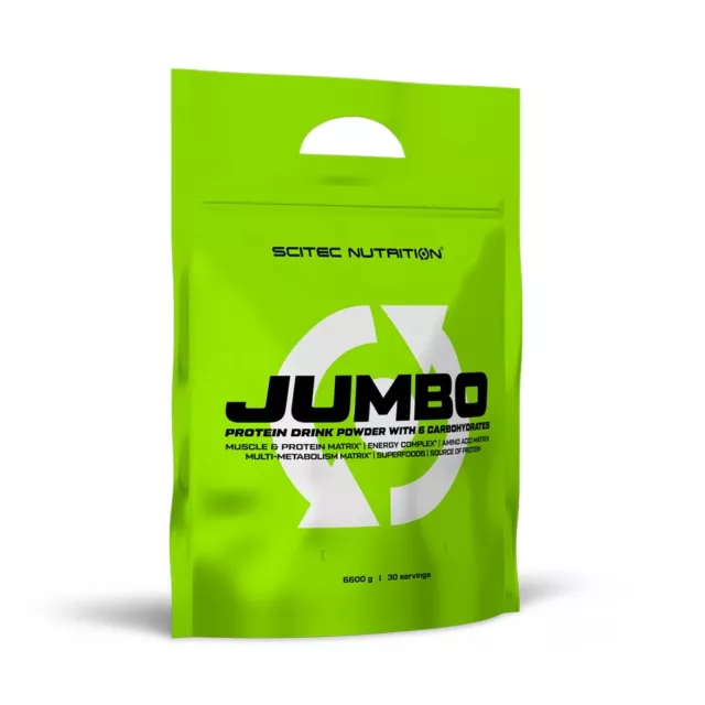 (12,56 EUR / KG) Scitec Nutrition JUMBO - 6600g Beutel Premium Mass Gainer