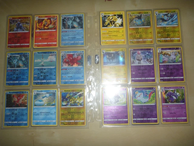 Rare Reverse Lot COLLECTION NON COMPLÈTE 64 cartes Pokémon Styles de Combat rare reverse ...