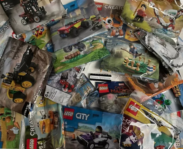 LEGO® Polybag zum AUSSUCHEN Marvel DC CITY Star Wars Creator Technic Harry Potte