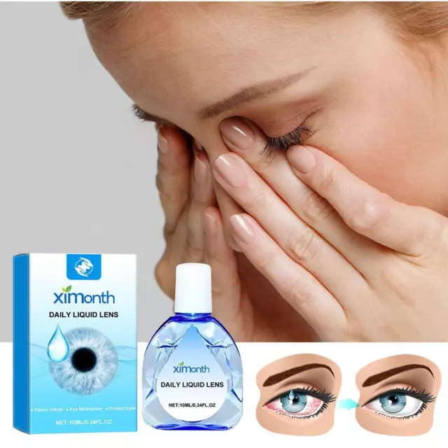 10ml Eye Relief Drops Redness Reliever for Dry Eyes Glaucoma Care Drops
