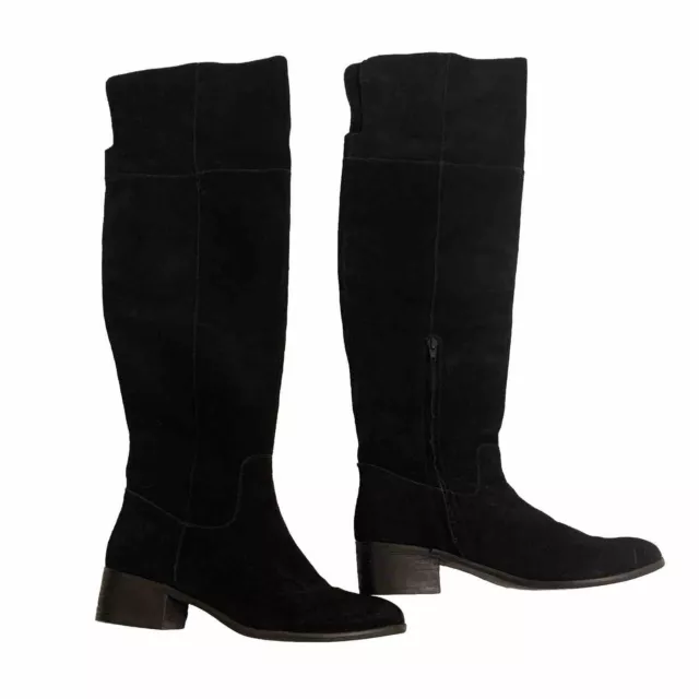 Genuine suede Leather over the knee tall women’s boots Size 9; Steve Madden