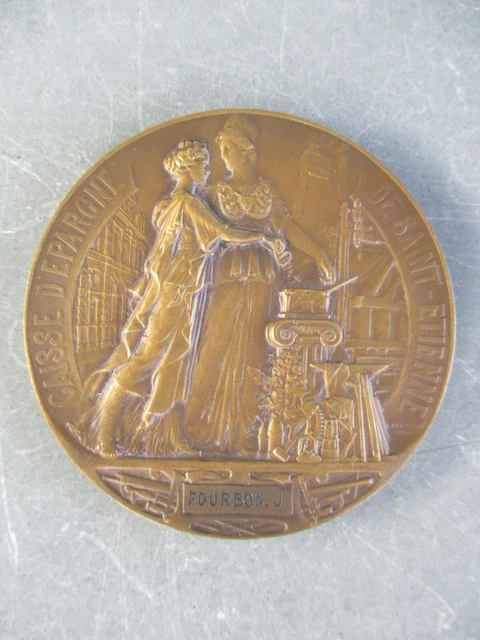 Médaille Bronze Saint Martin De Tours – Apôtre Des Gaules, Par Crouzat