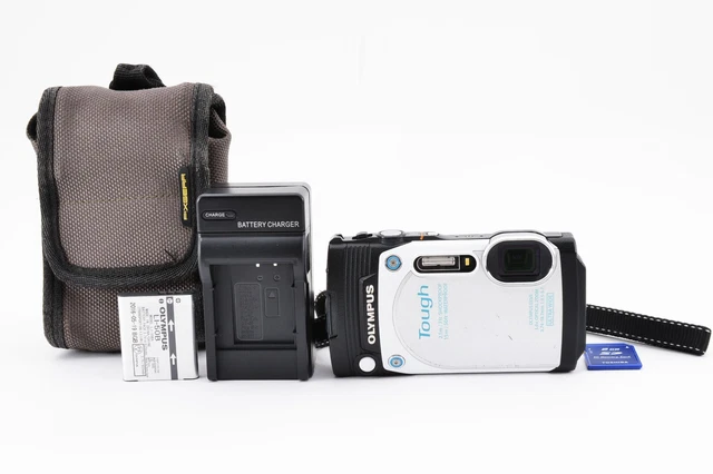 OLYMPUS STYLUS Tough TG-870 digital W/Battery, Charger from Japan [Excellent++]