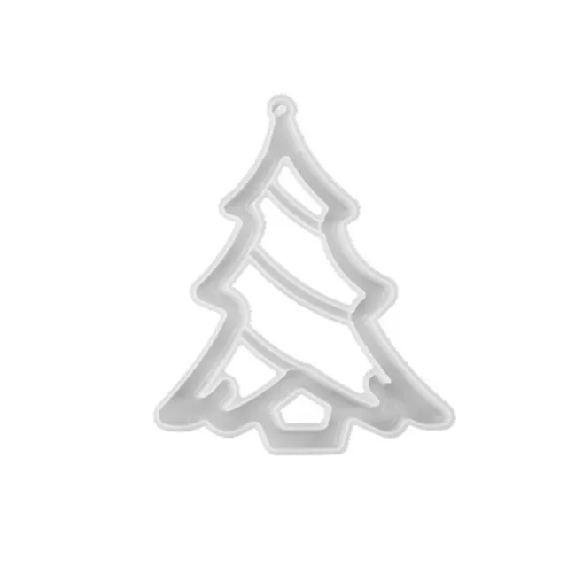Versatile Resin Crafts Silicone Mold Christmas Decoration Snowman Santa Elk 1pc