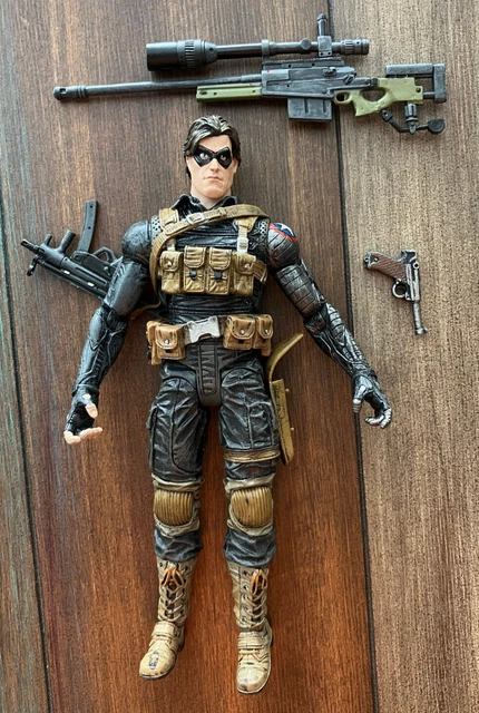 Marvel Select WINTER SOLDIER DISNEY STORE 7" Action Figure Loose Avengers Bucky