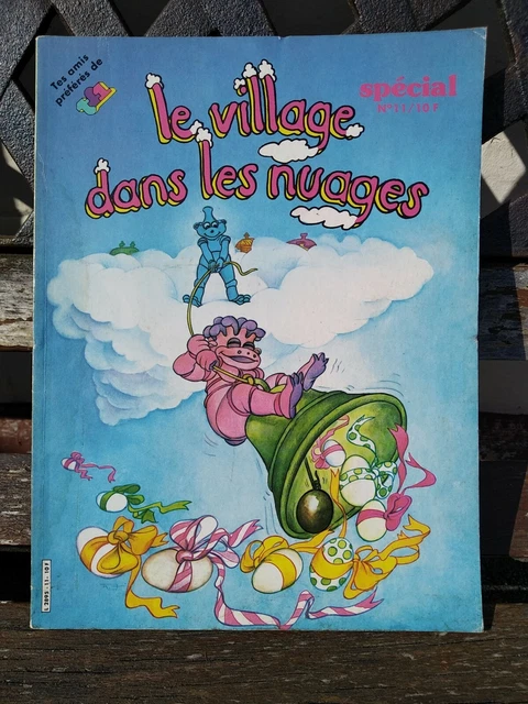 Taquin Vintage Playbox - Le Village Dans Les Nuages - Nouka Années 80