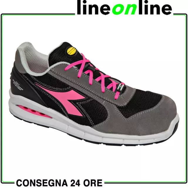 Scarpe da lavoro donna Diadora Run Net Airbox Geox Low S1P SRC  traspiranti