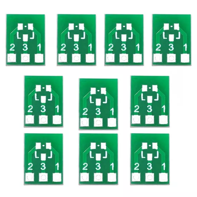 100PCS SOT23 SOT23-3 Turn SIP3 -Side SMD Turn to DIP Adapter Converter Plat P5T3
