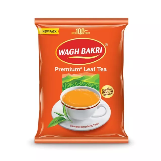Wagh Bakri Premium-Blatt-Tee, starker Geschmack und erfrischendes Aroma, 250 g