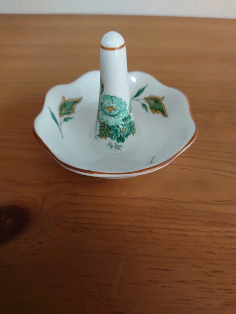 Krone Staffordshire Kowloon Ringhalter Qualität feiner Knochen China britisch