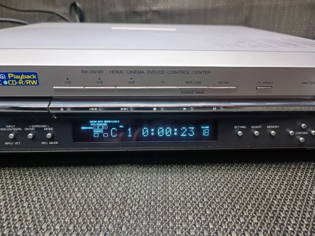 JVC RX-DV3R 5.1 Kanal DVD Receiver Dolby Pro Logic 3