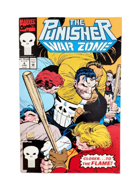 The Punisher War Zone Vol 1 #4  Marvel Comics June 1992