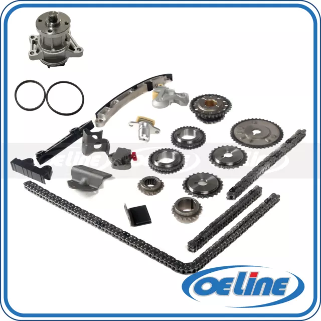 Timing Chain Kit Water Pump for for 2006-2008 Suzuki Grand Vitara 2.7L V6 DOHC