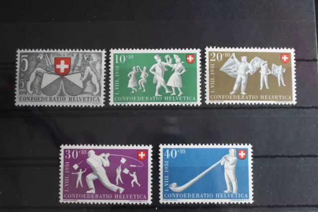 Schweiz 555-559 postfrisch Pro Patria #FT427