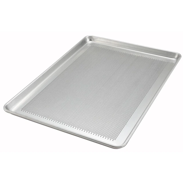 Winco ALXP-1826P Aluminum 18 x 26 Perforated Sheet Pan"