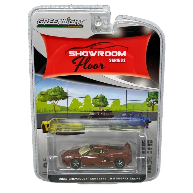 AUTO WORLD 1:64 2020 Chevrolet Corvette C8 Stingray Red 64332-AWSP084 A