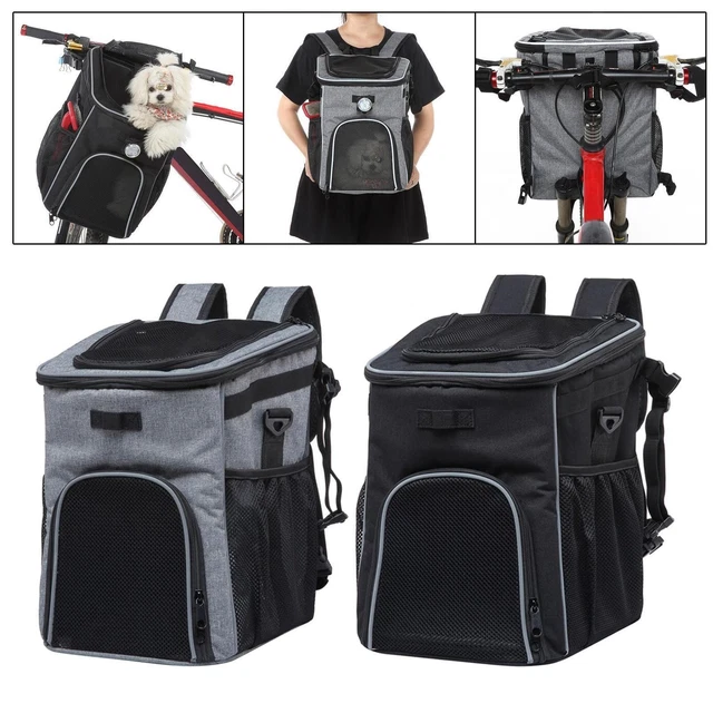 Panier Vélo Avant Pliable - Pour Chien/courses - Sac Amovible (Neuf)