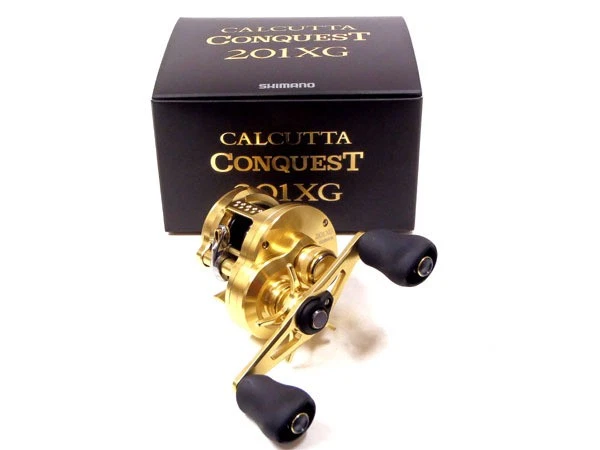 リール SHIMANO CALCUTTA CONQUEST 201XG Shimano 22 CALCUTTA CONQUEST 201XG LEFT 7.5 Baitcast Reel