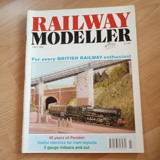 Railway Modeller Modellbauzeitschrift Juli 1994 Modelleisenbahn