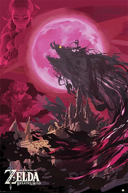 Poster The Legend of Zelda Breath of the Wild 61 x 91,5 cm