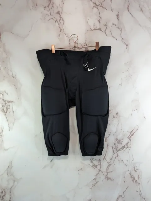 Nike Football Pants Youth XL Boys Recruit 3.0 Padded Black Uniform 908749