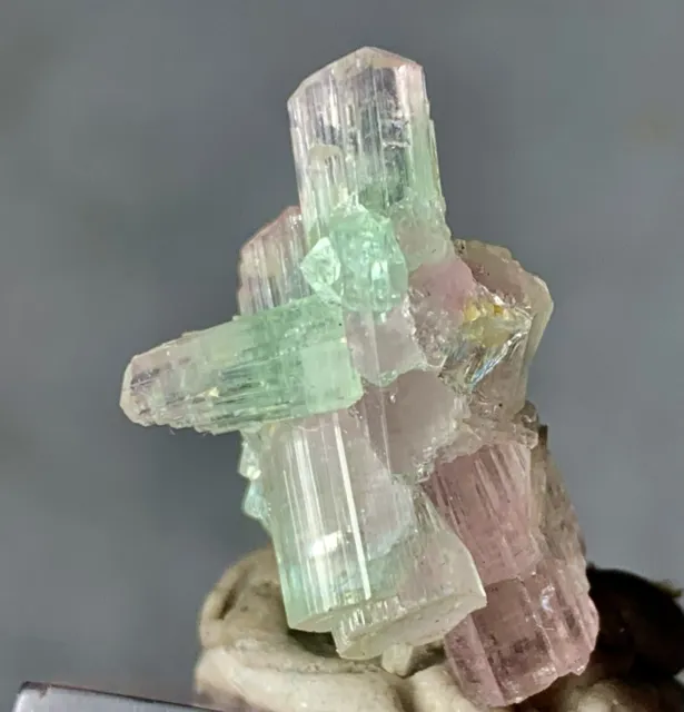 11 Cts Beautiful Amazing Tourmaline Crystals bunch Specimen From Afghanistan