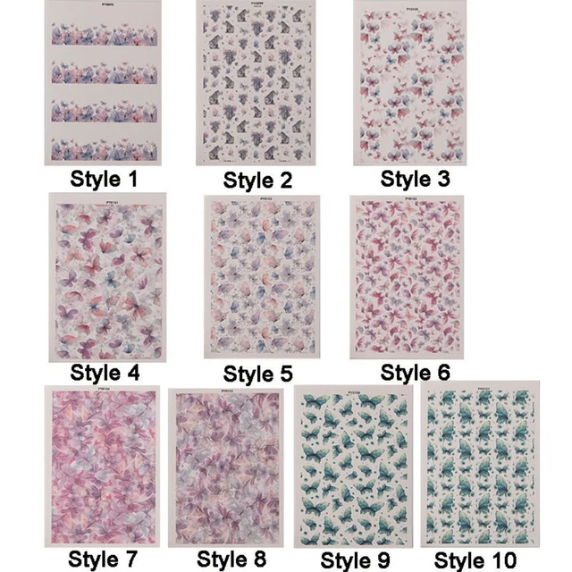 WATER SOLUBLE POTTERY Painted Transfer Paper Pottery Making Tool