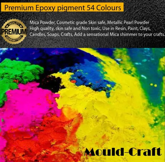 🌟🌟Pearlescent Premium Mica Pigment Powder for  Art Craft Epoxy Resin🌟🌟