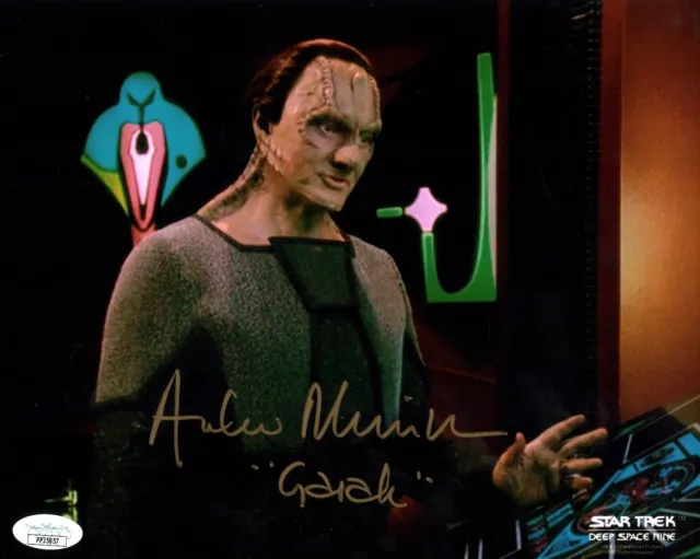 Andy Robinson Star Trek: DS9 8x10 Signed Photo Autograph JSA Certified COA