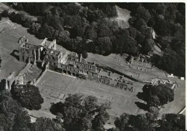 Lancashire Postcard - Furness Abbey - Air View From South West - Ref TZ9534