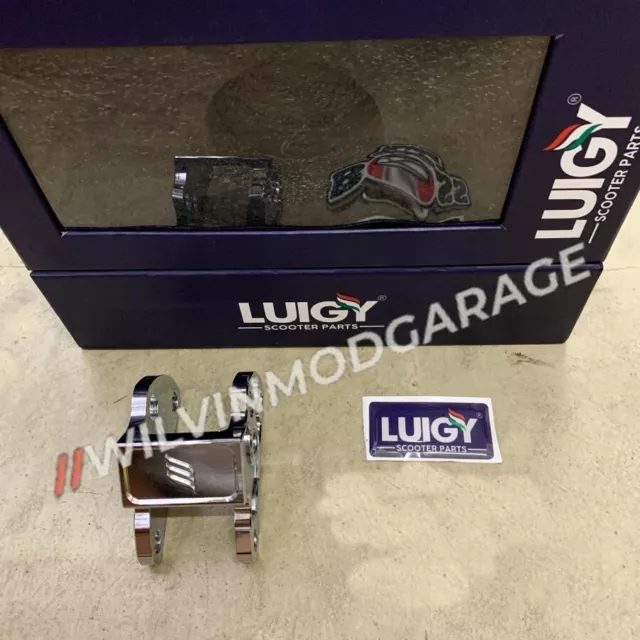 Luigy Shock Adjuster Lowering Kit CHROME Fits Vespa 3V&Iget Sprint dan Primavera