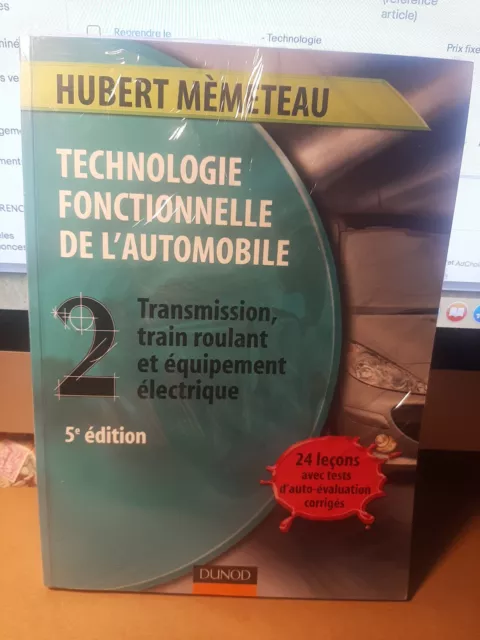 - Technologie fonctionnelle de l'automobile Tome II - 5e édition - Hub- neuf