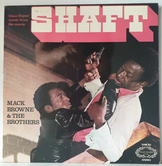 Mack Browne & The Brothers – Isaac Hayes' Music From The Movie Shaft LP Album