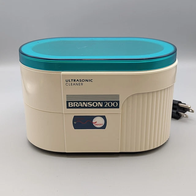 BRANSON 200 ULTRASONIC Cleaner Jewelry Laboratory Parts Cleaner Model