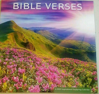 2022 BIBLE VERSES DaySpring 16 Months Wall Calendar 12" X 24" 2021 2022 BIBLE VERSES DaySpring 16 Months Wall Calendar 12" X 24" 2021