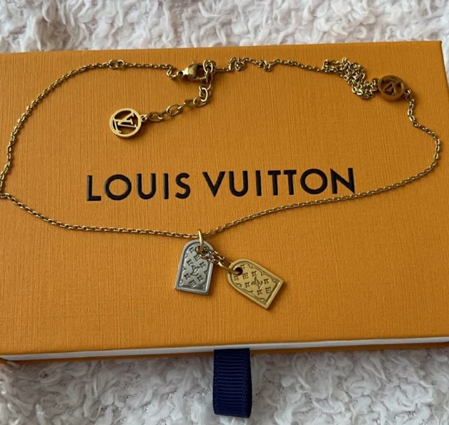 Men’s Louis Vuitton LV Chain Necklace Preloved Send Offers :)