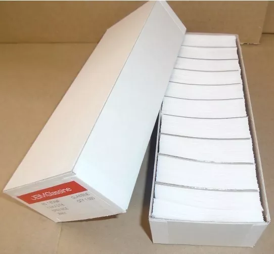 Box of 1000 #1 Glassine stamp Envelopes 1 3/4" x 2 7/8" westvaco cenveo jbm