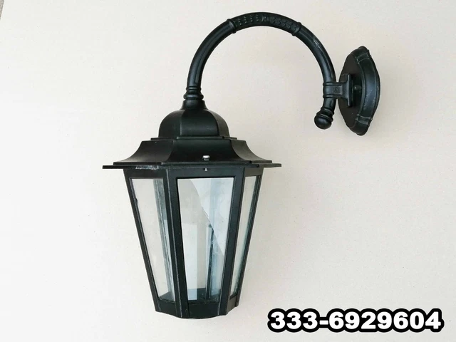 Illuminazione Bianco Gloriashoponline LANTERNA DA GIARDINO LAMPADA A PARETE MURO - Foto 8