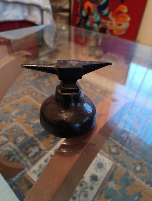 Enclume Ancienne De Bijoutier/horloger – Bigorne – Objet De Vitrine – état D'usage